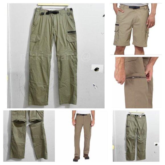 BC CLOTHING Pants Nwt Bc Clothing Mens Convertible Stretch Cargo
